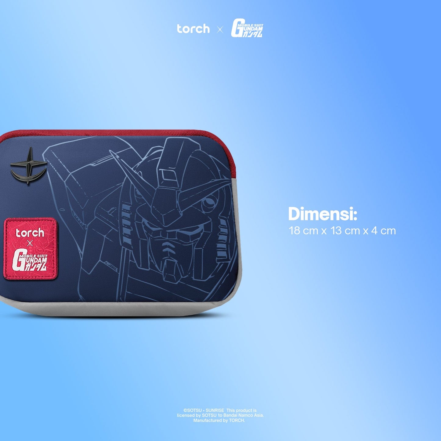 Omni Gundam Stationery Pouch