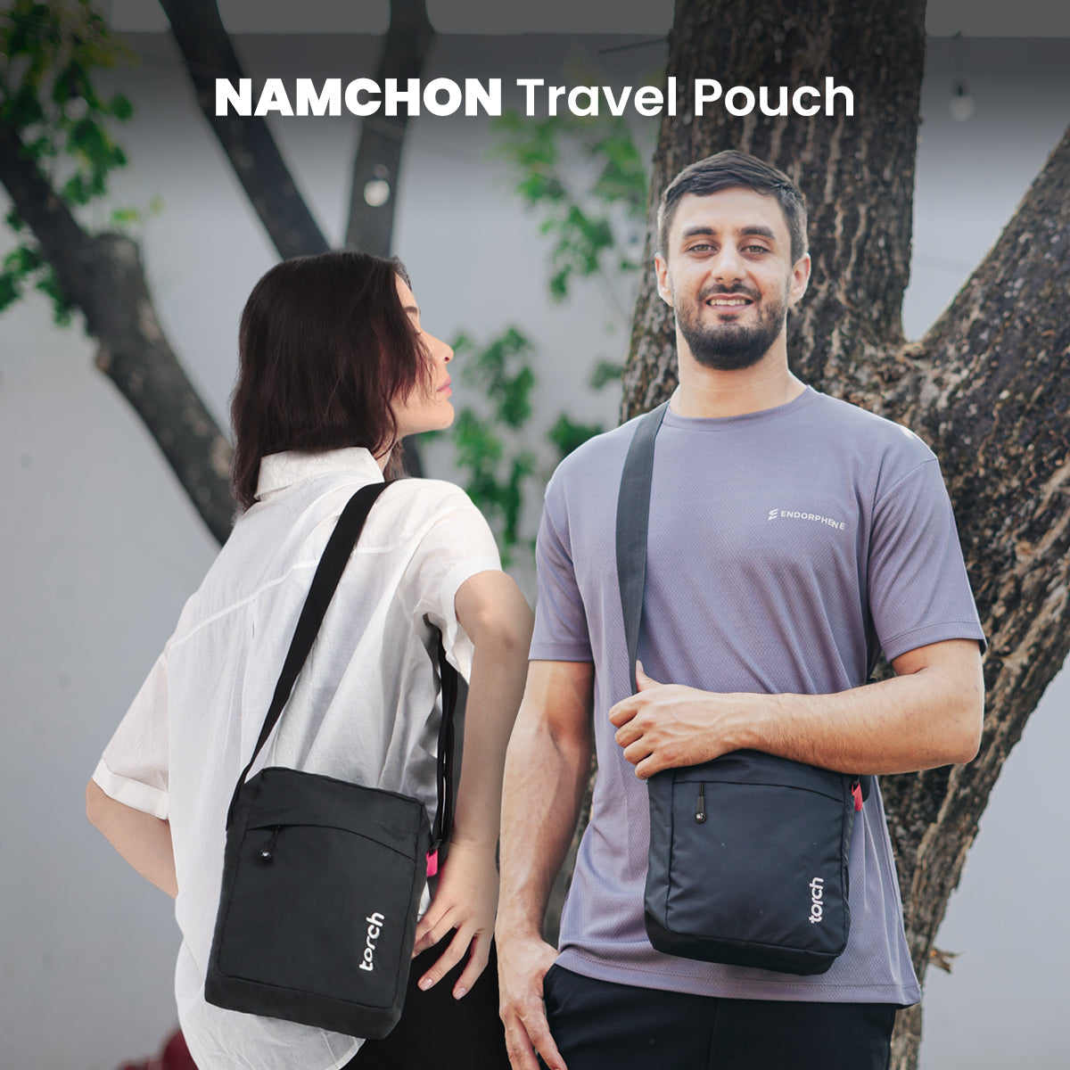 Namchon Tas Selempang Daily Torch 4L Grey