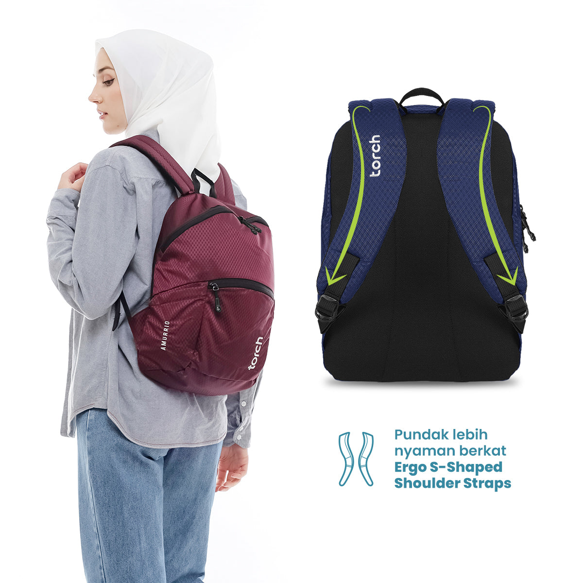 Amurio School Backpack 19L