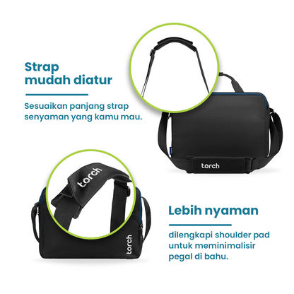 Senjang Tas Selempang office Torch 9L