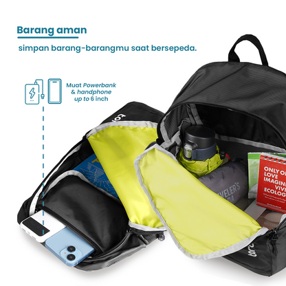 Orde Tas Ransel Foldable Torch 10L