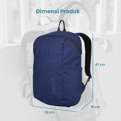 Ganghwa Tas Ransel Sekolah Torch 19L
