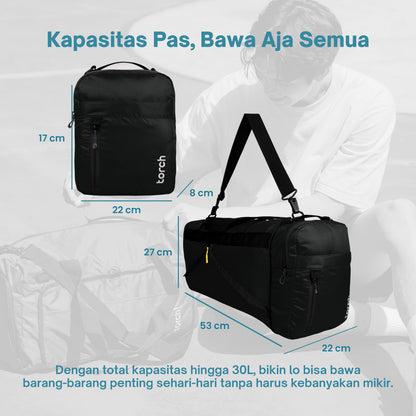 Getafe 3 in 1 Foldable Duffle Bag
