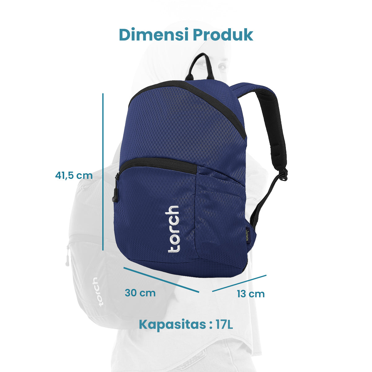 Amurio School Backpack 19L