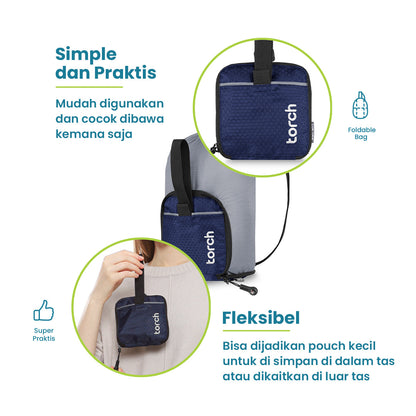 Parina Foldable Drawstring Pouch