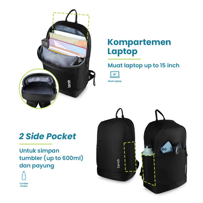 Vitara Tas Ransel Kantor Torch 16L
