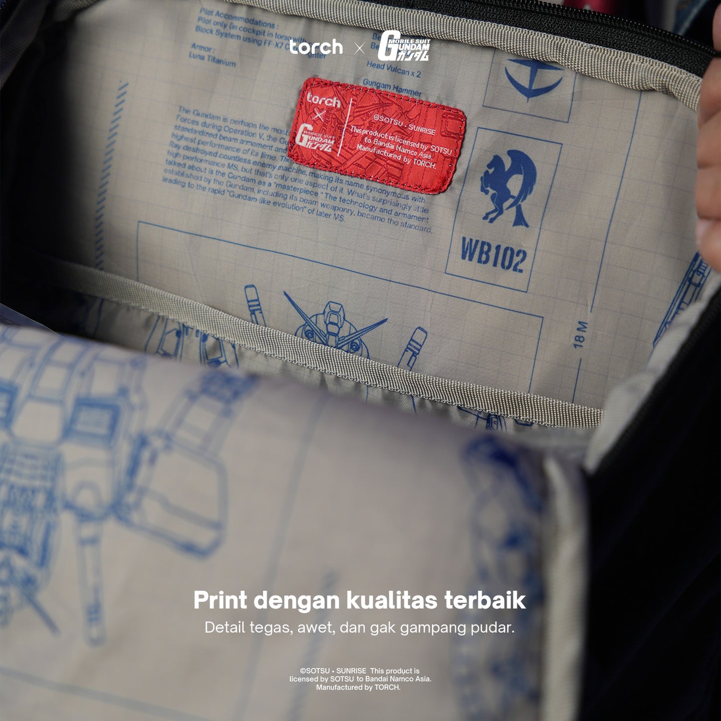 Nexus Gundam Backpack