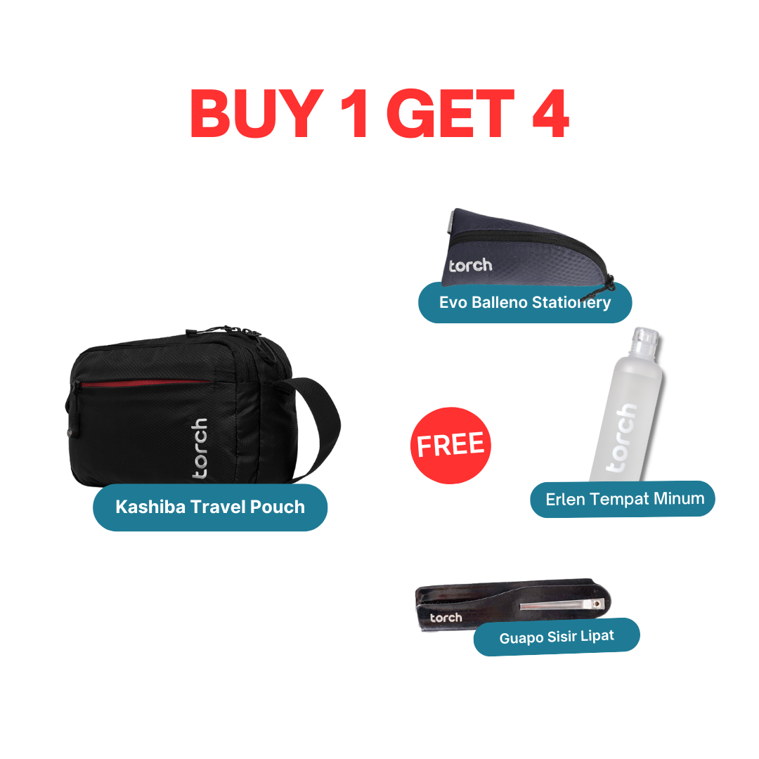 Paket Gajian - Kashiba Travel Pouch