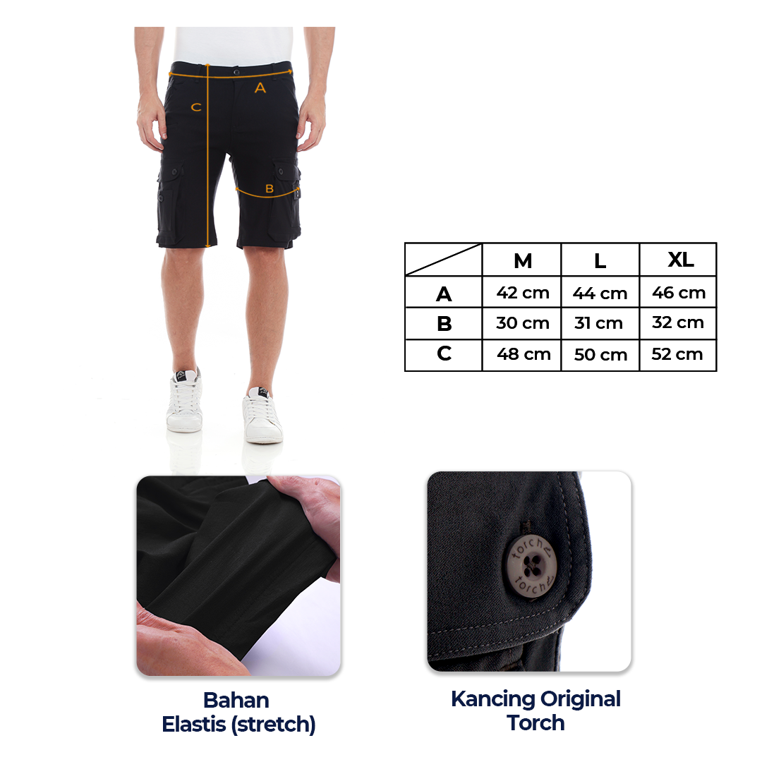 Jonghan Short Cargo Pants