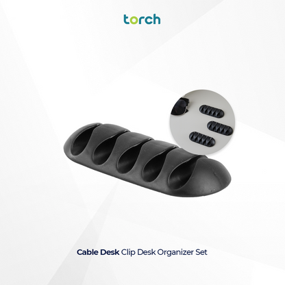 Cable Clip Desk Organizer