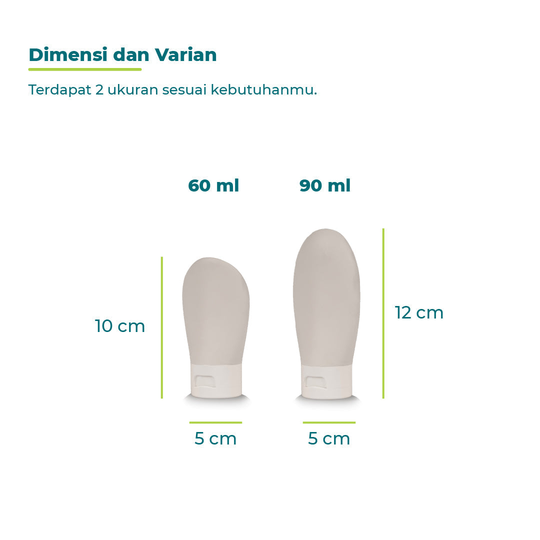 Presio Travel Silicone Bottle