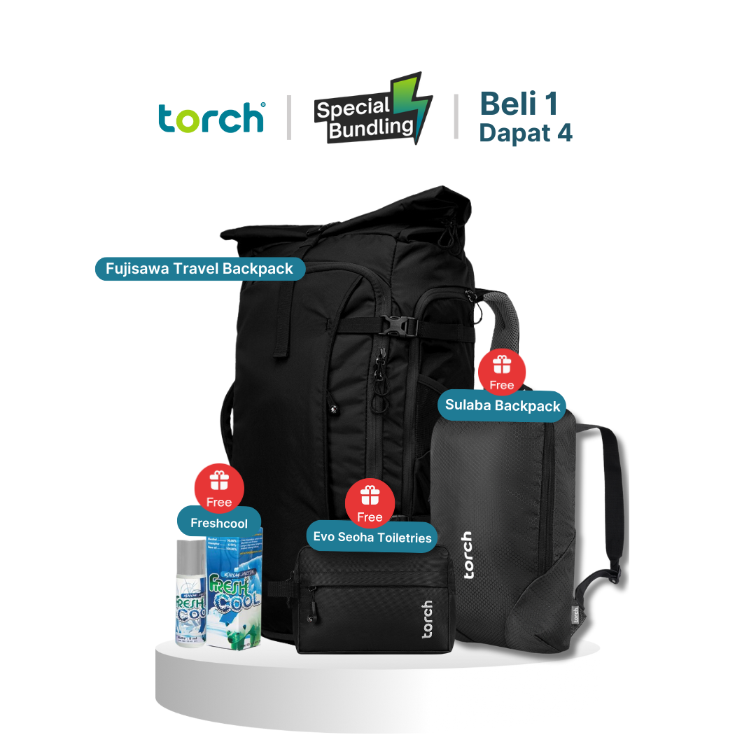 Paket Spesial Freshcool - Fujisawa Travel Backpack