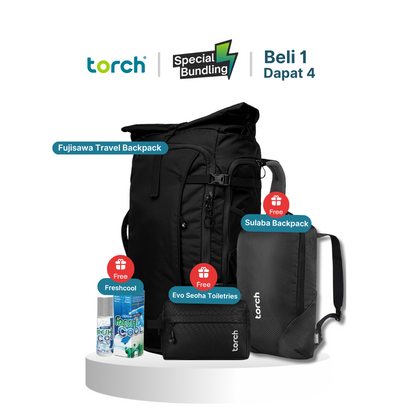 Paket Spesial Freshcool - Fujisawa Travel Backpack