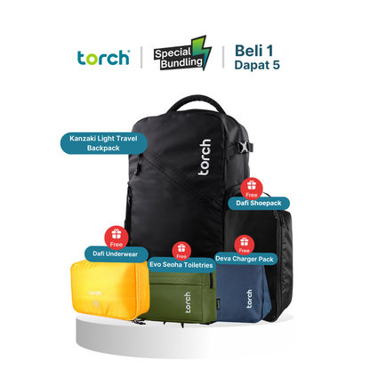 Paket Live - Kanzaki Light Travel Backpack