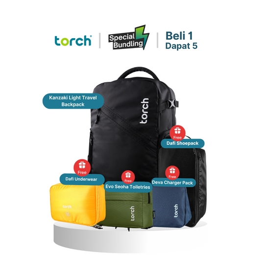 Paket Live - Kanzaki Light Travel Backpack