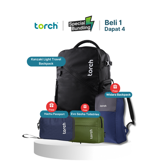Paket Live - Kanzaki Light Travel Backpack