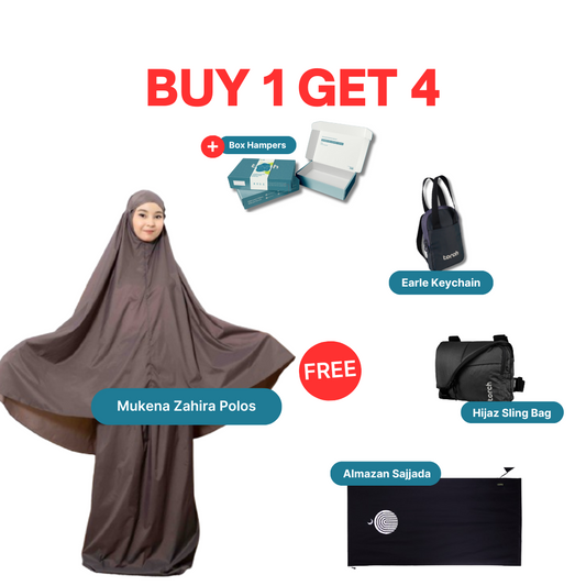 Paket Umroh - Mukena Zahira Polos