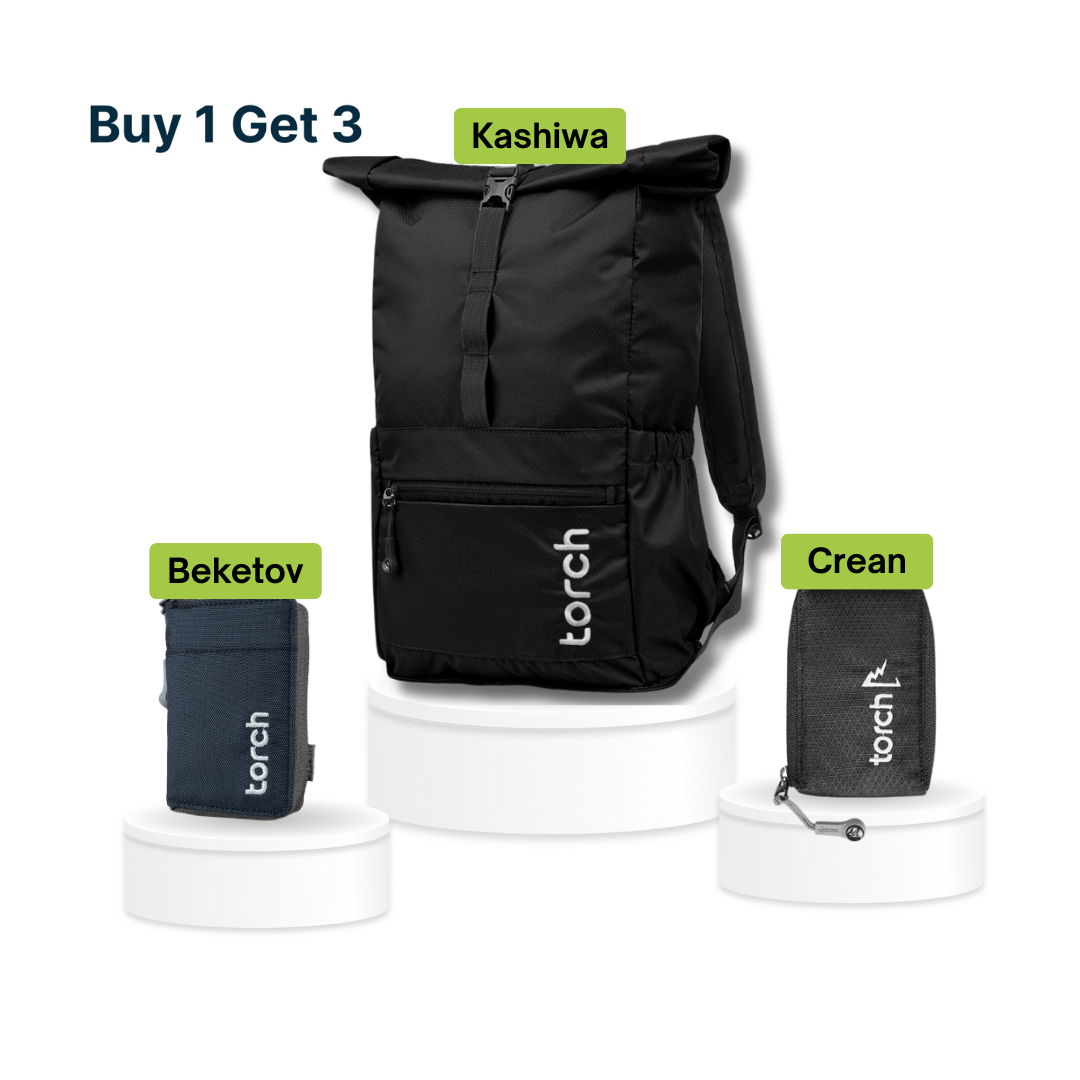 Paket Office - Kashiwa Foldable Backpack
