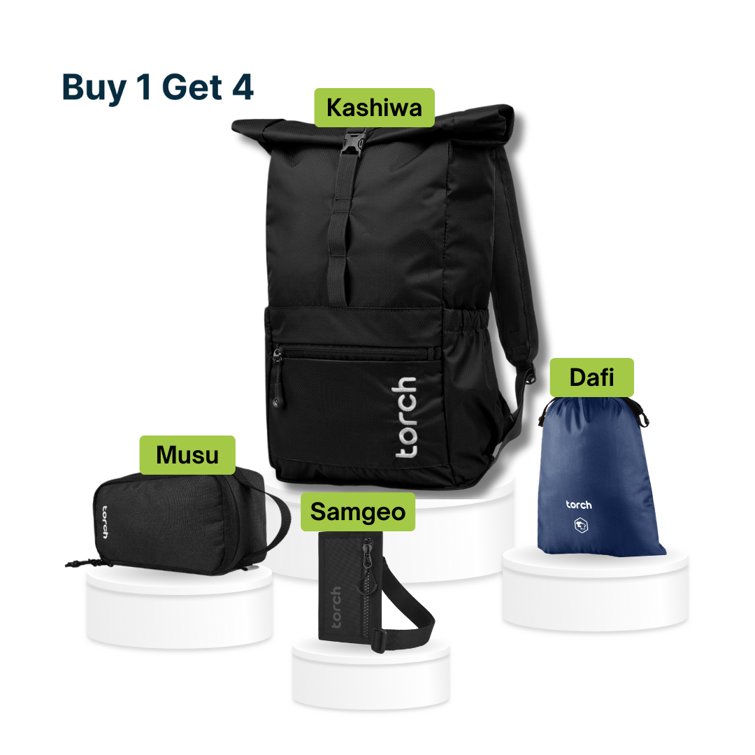 Paket Office - Kashiwa Foldable Backpack