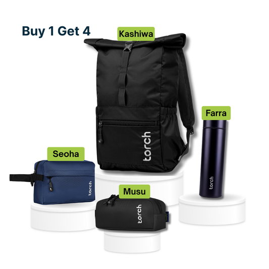 Paket Office - Kashiwa Foldable Bacpack