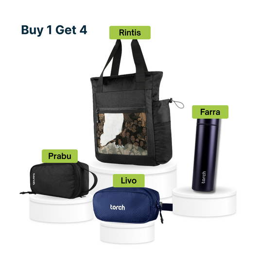 Paket Office - Rintis Tote Backpack