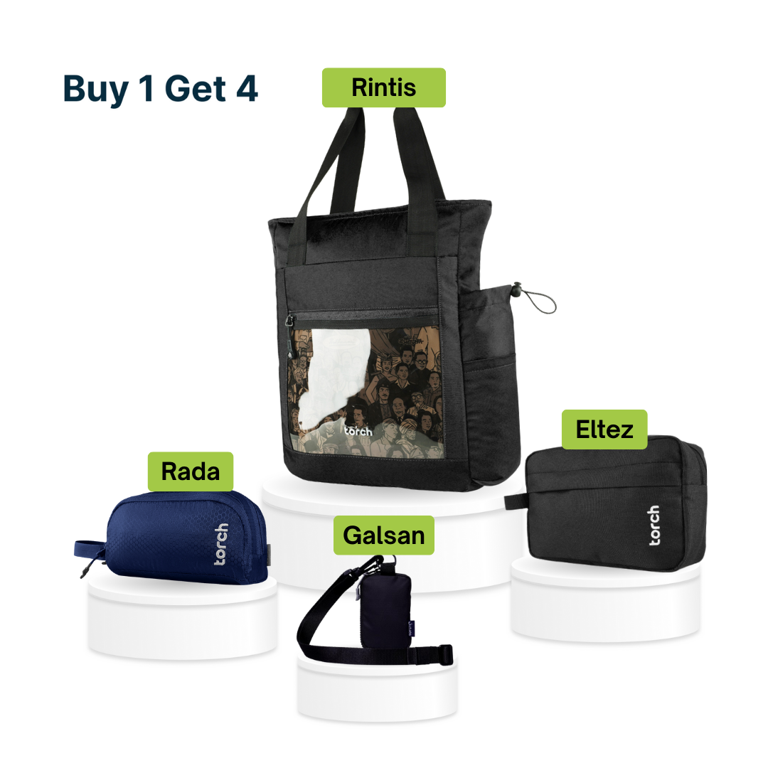 Paket School - Rintis Tote Backpack