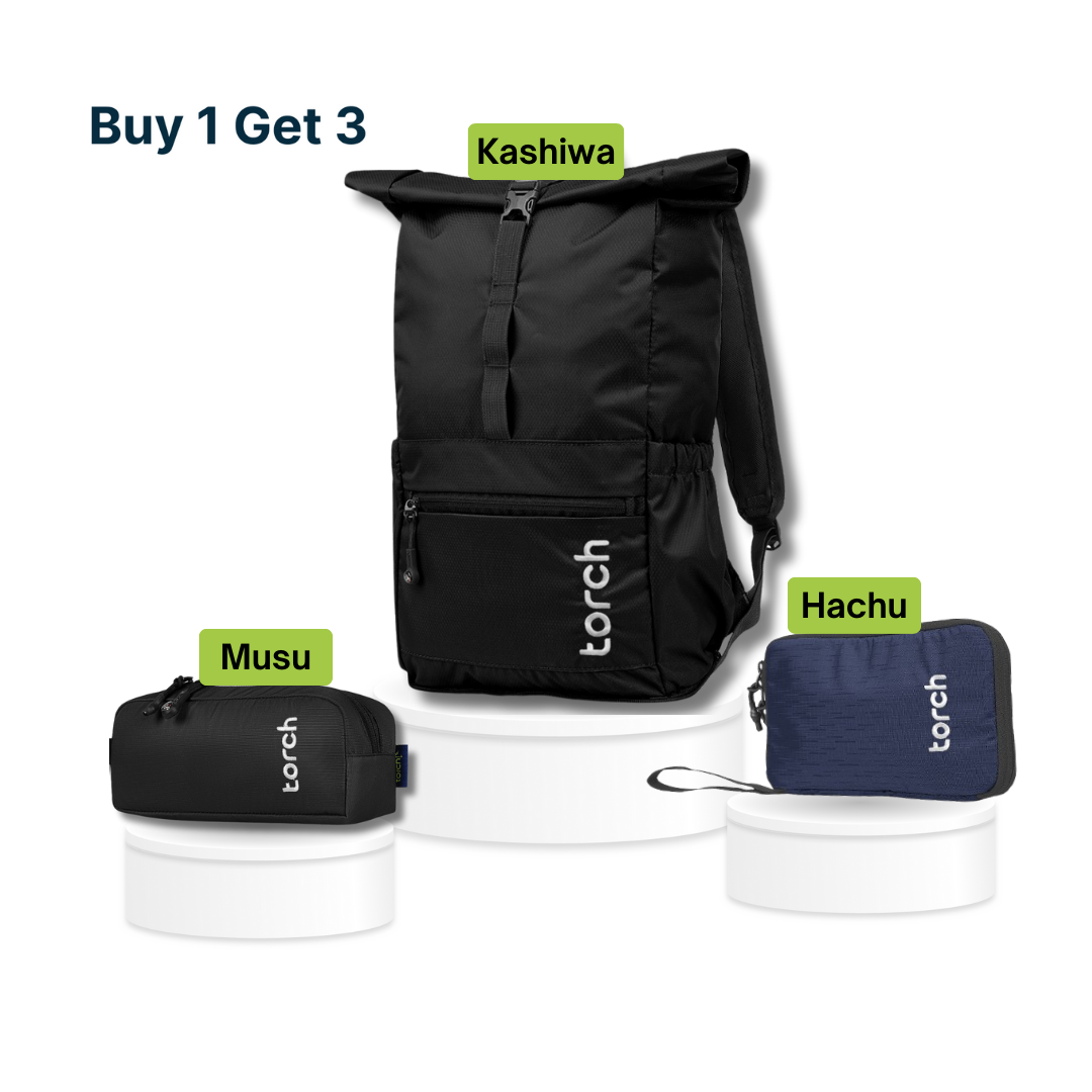 Paket School - Kashiwa Foldable Backpack
