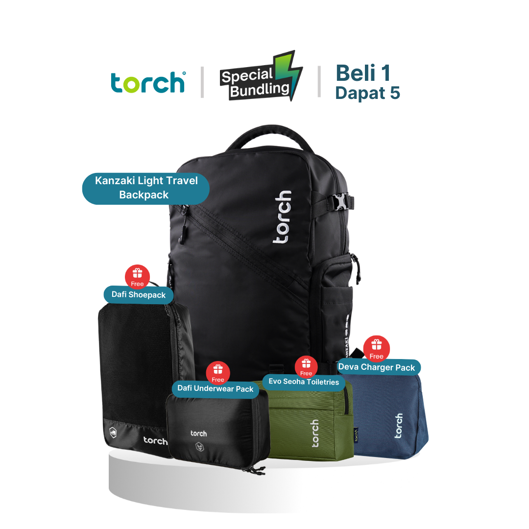 Paket Traveling - Kanzaki Light Travel Backpack