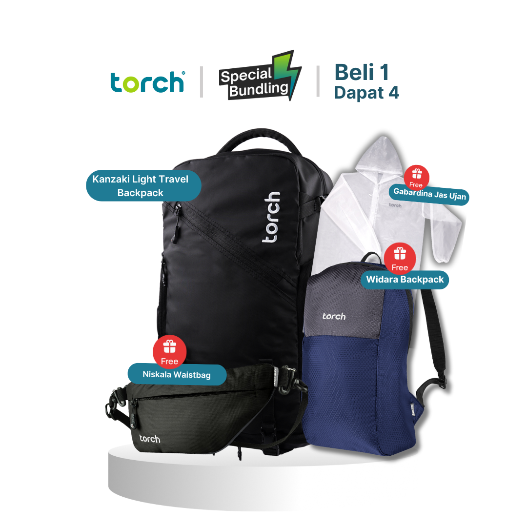 Paket Traveling - Kanzaki Light Travel Backpack