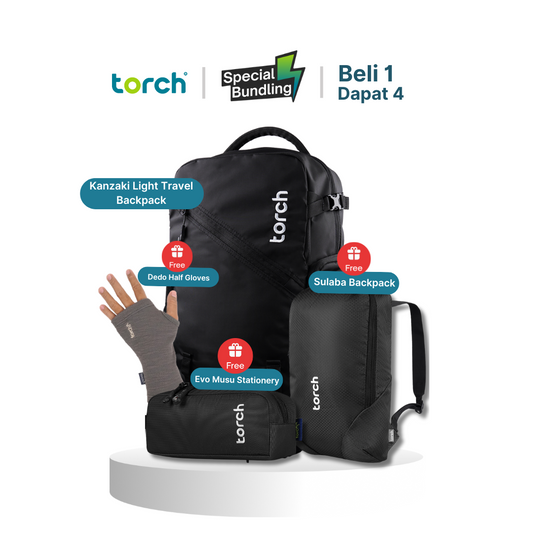 Paket Traveling - Kanzaki Light Travel Backpack