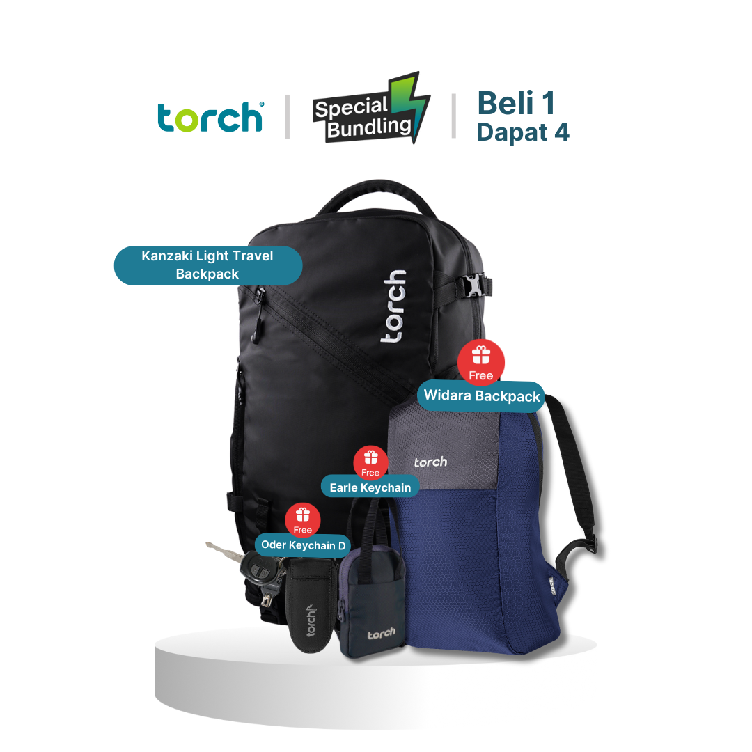 Paket Traveling - Kanzaki Light Travel Backpack