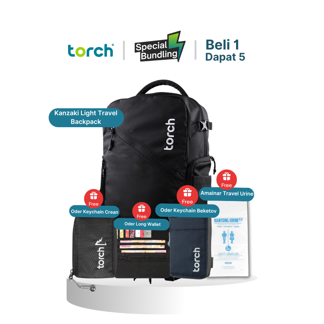 Paket Traveling - Kanzaki Light Travel Backpack