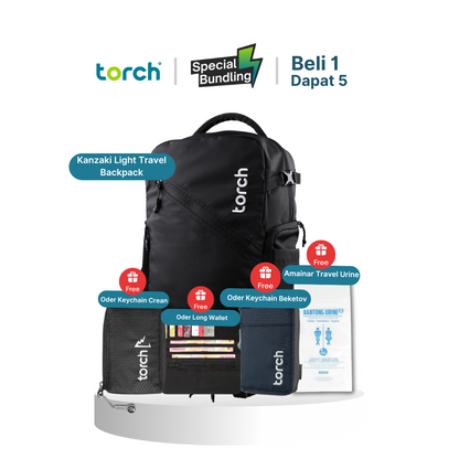 Paket Traveling - Kanzaki Light Travel Backpack