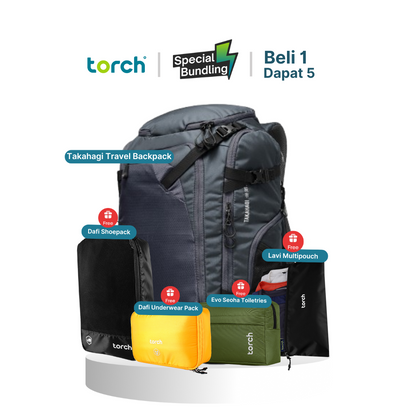 Paket Traveling - Takahagi Travel Backpack