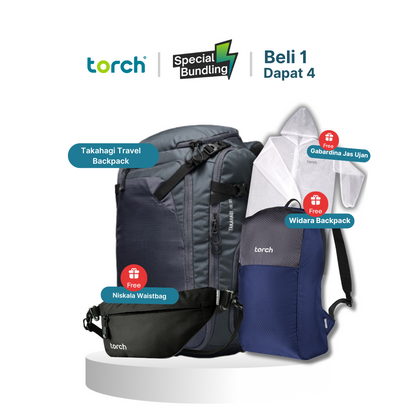 Paket Traveling - Takahagi Travel Backpack