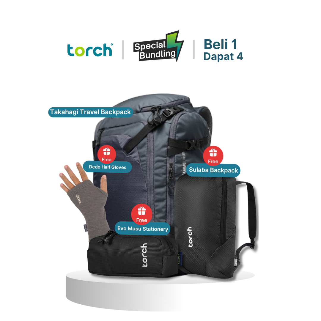 Paket Traveling - Takahagi Travel Backpack