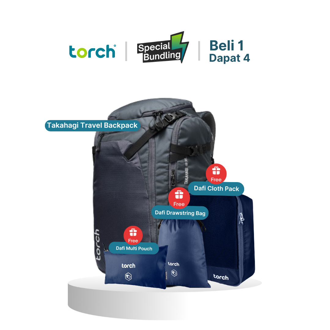 Paket Traveling - Takahagi Travel Backpack