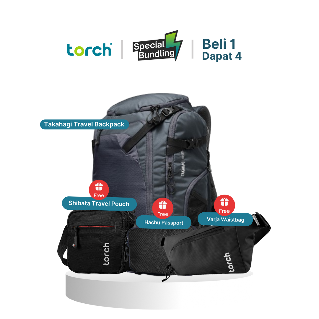Paket Traveling - Takahagi Travel Backpack