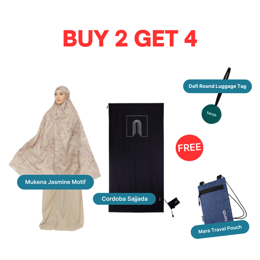 Paket Umroh - Mukena Jasmine Motif