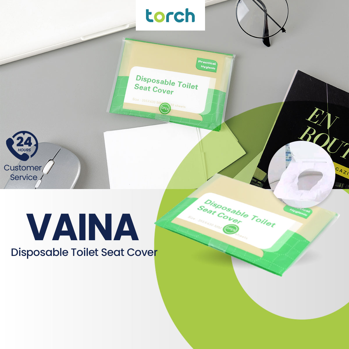 Vaina Toilet Seat Cover