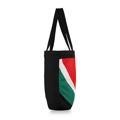 Watermelon Flag ToteBag 2.0 - Black [With Zipper]