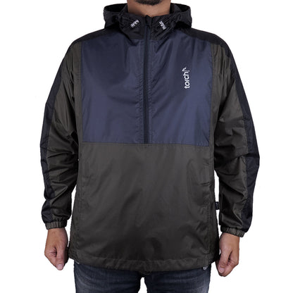 Hyobin Anorak Jacket - Tritone Navy