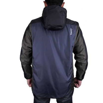 Hyobin Anorak Jacket - Tritone Navy