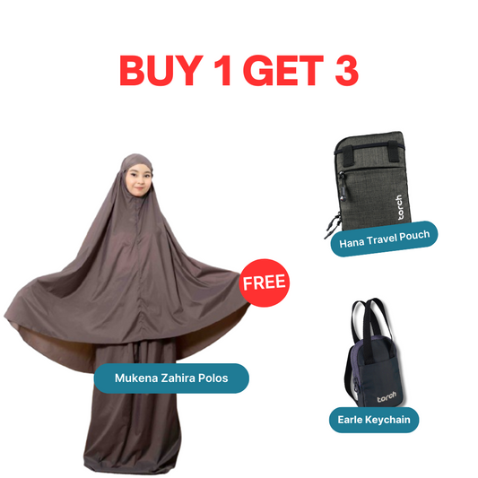 Paket Umroh - Mukena Zahira Polos