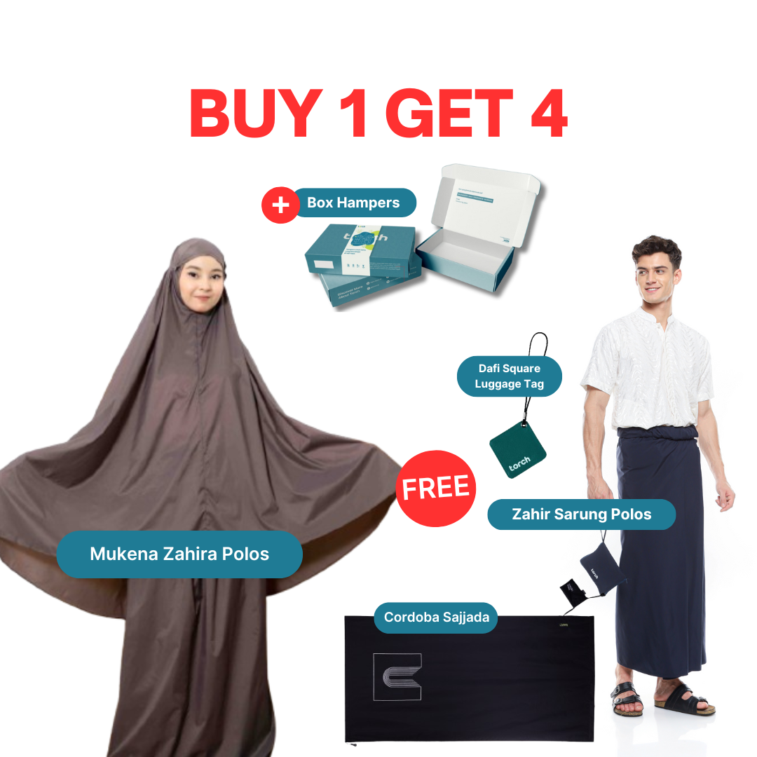 Paket Umroh - Zahira Mukena Polos