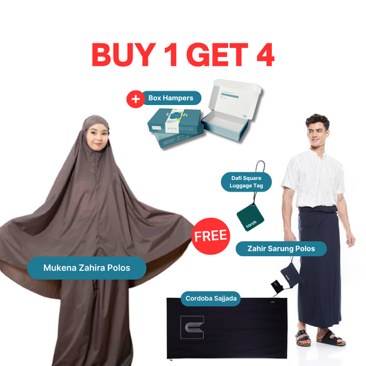 Paket Umroh - Zahira Mukena Polos